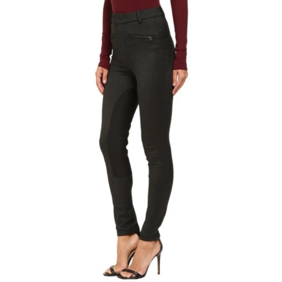 NEW ATM Anthony Thomas Melillo High-Rise Riding Equestrian Pants‎ Dark Grey 6 - Picture 1 of 14